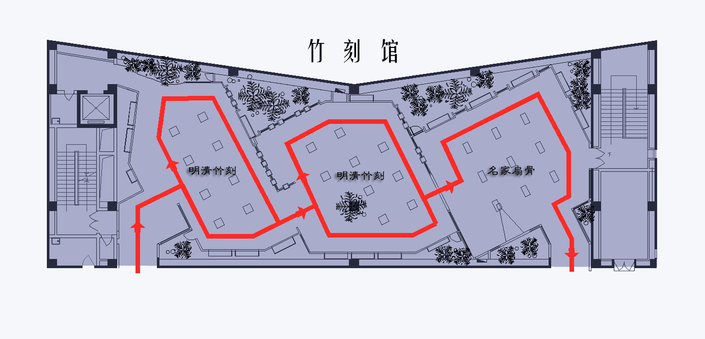 王澍宁波博物馆平面图图片