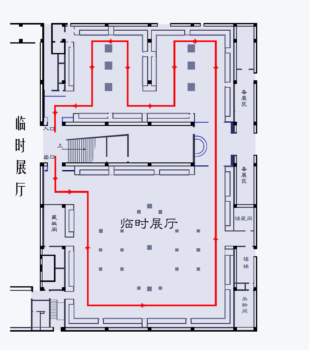 温州博物馆平面图图片
